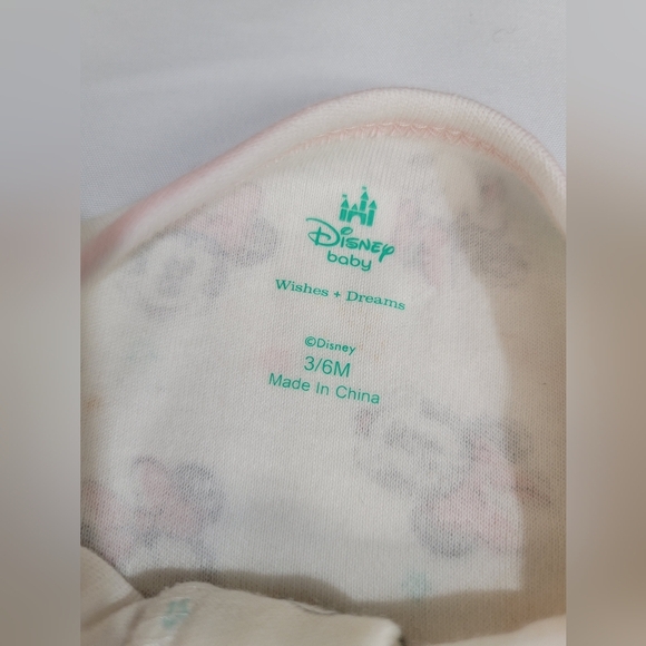 Disney Baby Wishes + Dreams Character Infant Sleeper/ Matching Set Of 3 Joggers - Picture 3 of 6